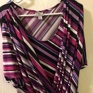 Worthington Striped Blouse